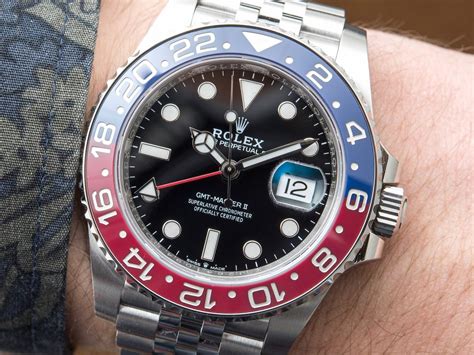 Rolex Gmt Master Ii 126710blro Pepsi Watch In Steel Hands On