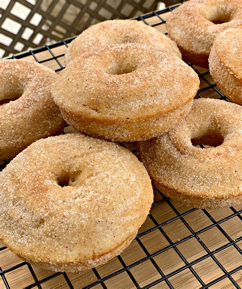 This link is to an external site that may or may not meet accessibility guidelines. Amazing Baked Cinnamon Sugar Donuts - The Cookin Chicks