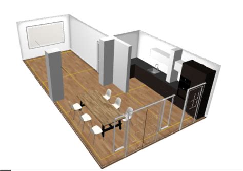 Ο σχεδιασμός της κουζίνας σας είναι το βήμα όπου τα όνειρα και οι ιδέες σας παίρνουν μορφή. Schermafbeelding: ⁨IKEA Home Planner⁩ | Keukens