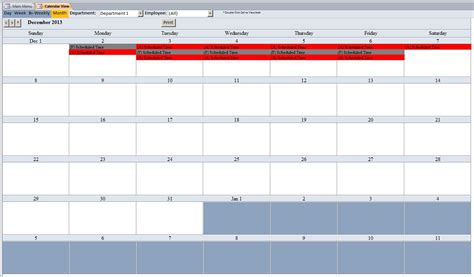 Production management system ms access. Staff Scheduling Database Template | Scheduling Database