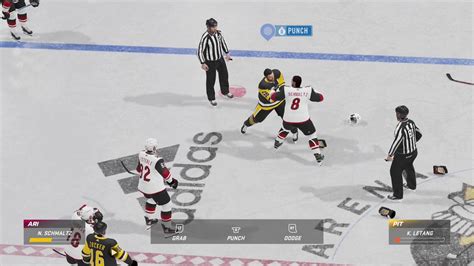 I know how to police the game when league officials won't. NHL 20 Fight - YouTube