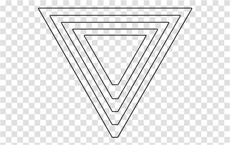 Equilateral Triangle Outline Image Line Art Gray World Of Warcraft