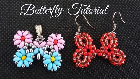 Beaded Butterfly Tutorial 🦋 Youtube