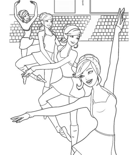 Ballet Coloring Pages For Girls
