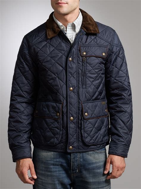Polo Ralph Lauren Polo Ralph Lauren Cadwell Quilted Jacket Navy In Blue