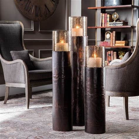 Click Here To View Larger Image Floor Candle Floor Candle Holders