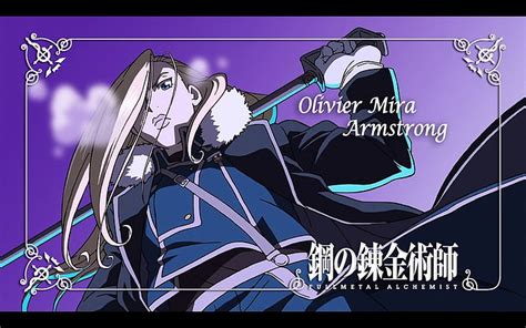 Fullmetal Alchemist Olivier Mira Armstrong 1280x800 Anime Full Metal Alchemist Hd Art Fondo De
