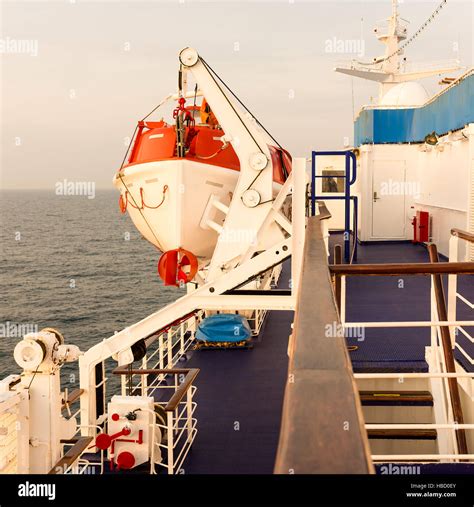 Lifeboat Stock Photo Alamy