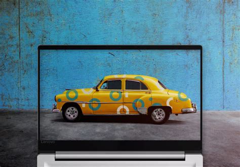 Lenovo Yellow Car Wallpaper