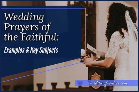 Wedding Prayers Of The Faithful Examples And Templates