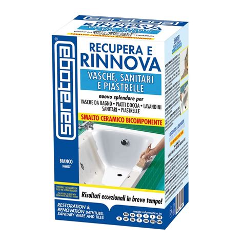 Lo smalto bianco per ridare colore ai vostri sanitari e il trasparente dove necessitiamo di ridare brillantezza senza modificare il colore. Saratoga Recupera e rinnova vasche, sanitari, piastrelle ...