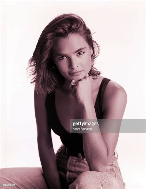 Actress Talisa Soto Poses For A Portrait Circa 1990 In Los Angeles