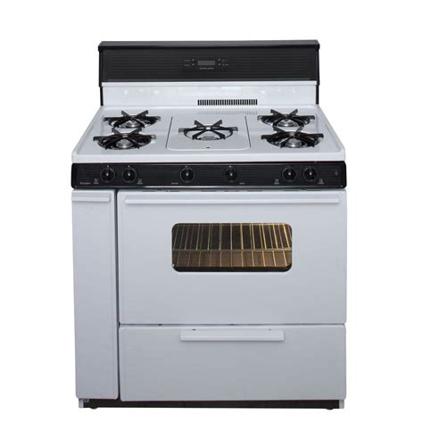 Premier 36 In 391 Cu Ft Freestanding Gas Range With 5th Burner And