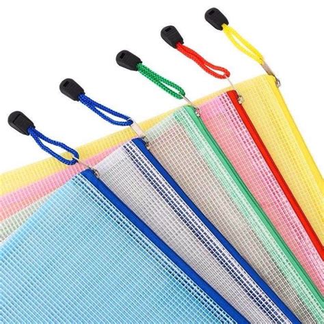 Plastic Mesh Zipper Pouch The One Packing Solution