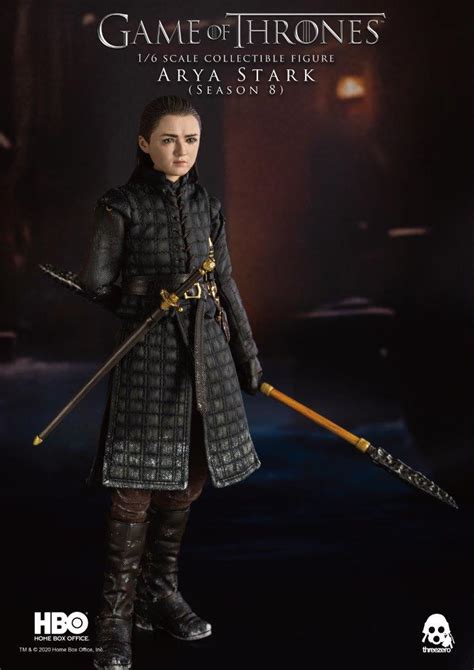 Threezero Game Of Thrones Arya Stark 16th Scale Collectible Figure