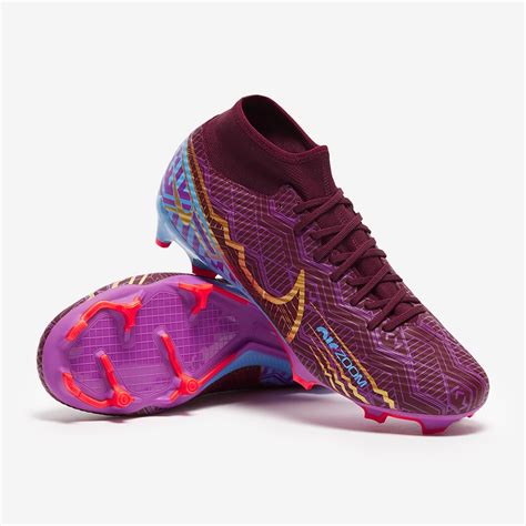 Nike Air Zoom Mercurial Superfly Ix Academy Km Fgmg Foncé Betterave