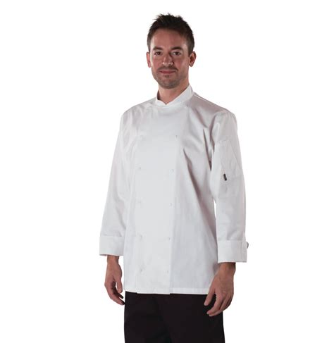 De92e Le Chef Executive Long Sleeve Chefs Jacket Ap Workwear