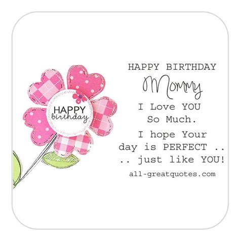 Every day is a new opportunity to impress her; Happy Birthday Mommy | Mummy Wishes Poems To Write