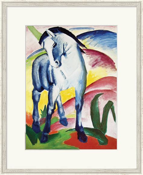 Bild Blaues Pferd I 1911 Gerahmt Von Franz Marc Kaufen Ars Mundi