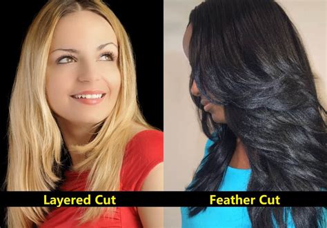 Difference Between Feather Cut And Layer Cut