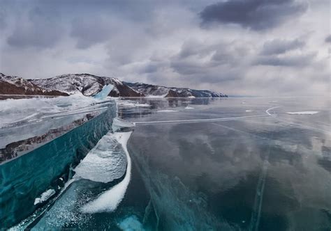 Wonderful Ice On Lake Baikal The Pearl Of Siberia World Fun Vacation