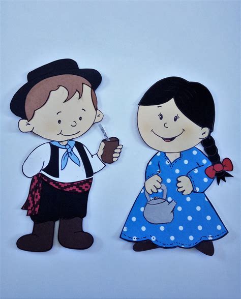 Figuras en cartulina : tradiciones argentinas | Tradiciones argentinas