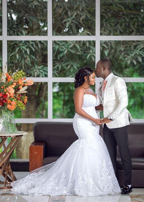 Ghana Engagement And Weddings Vowdings Latest Wedding Gowns Fancy Wedding Dresses African