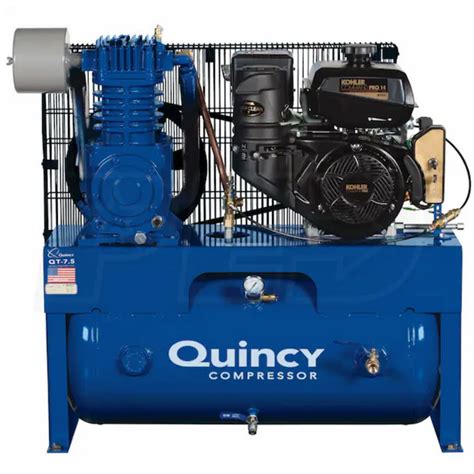Quincy G214k30hcd Qt 14 Hp 30 Gallon Two Stage Truck Mount Air
