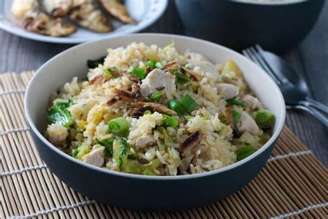 Salted Fish Chicken Fried Rice Woman Scribbles