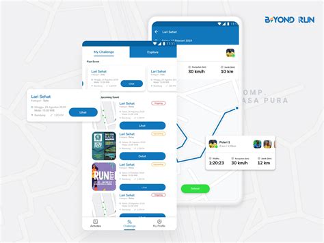 Mobile App Beyond Run By Haerul On Dribbble