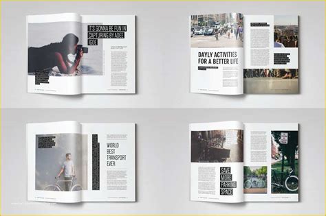 Free Magazine Layout Templates Of 20 Magazine Templates With Creative