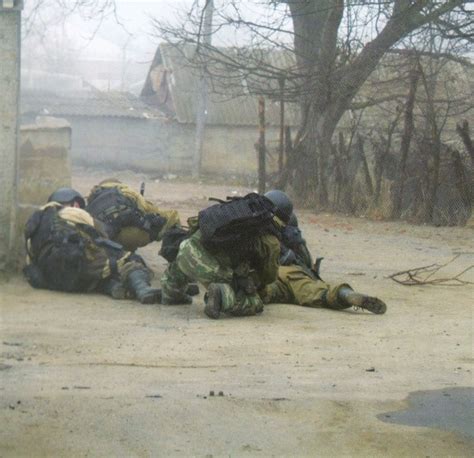 Russian Spetsnaz During A Ct Action In Northern Caucasus War