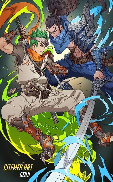 Læs om de største sager, kultur, politik, viden & sport her GENJI AND YASUO by citemer on DeviantArt