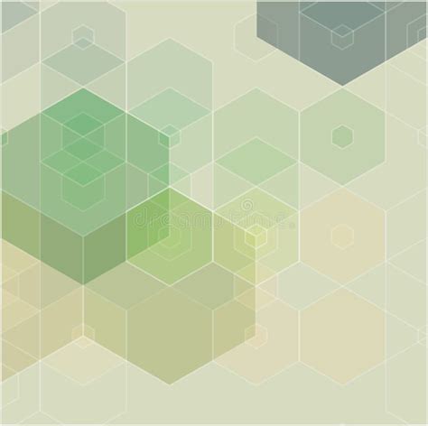 Green Grid Mosaic Background Creative Design Templates Stock Vector
