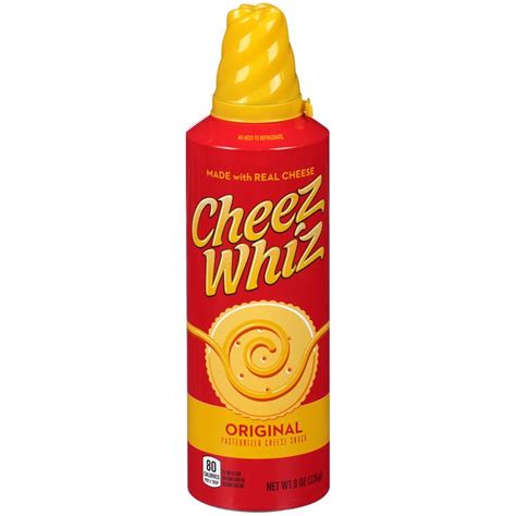 Cheez Whiz Original Cheese Snack Reviews 2021