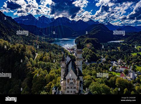 Schloss Neuschwanstein Aus Der Luft Aerial Photos Of Castle