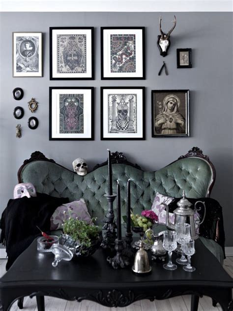 25 Incredible Gothic Living Room Design Decor Ideas For You