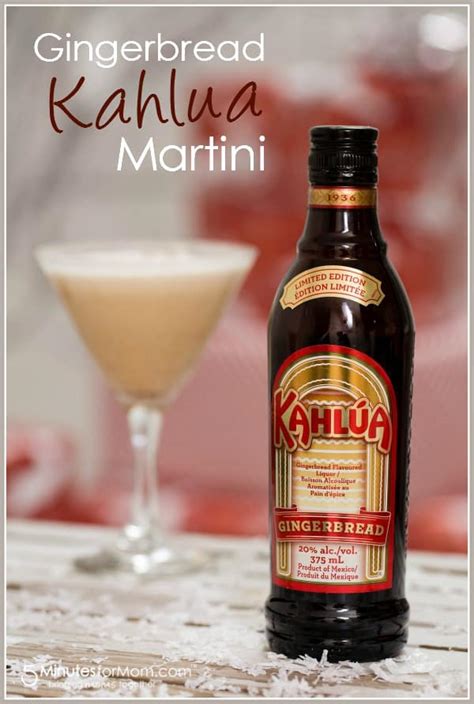 Gingerbread Kahlua Martini Recipe
