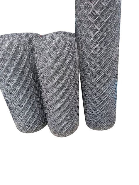 Galvanized Gi Chain Link Fencing Mesh Wire Diameter 2 Mm At Rs 89kg