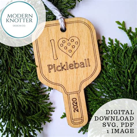 Pickleball Christmas Ornament Updated For And Also With Etsy