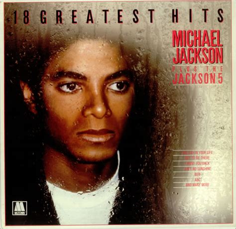 Michael Jackson 18 Greatest Hits German Vinyl Lp Album Lp Record 456106