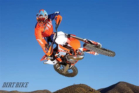 A dirt bike which is jumping while cornering is likely to crash. DIrt Bike Magazine | KTM 300XC: ULTIMATE 2-STROKE OR ...