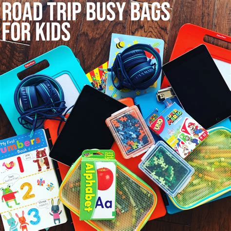 Road Trip Busy Bags For Kids Primary Punch