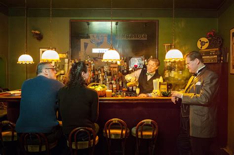 In The Bars Of Berlin Both The Drinks And Design Are Bracing The New