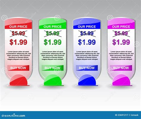 Price Labels Stock Vector Illustration Of Banner Label 23691217