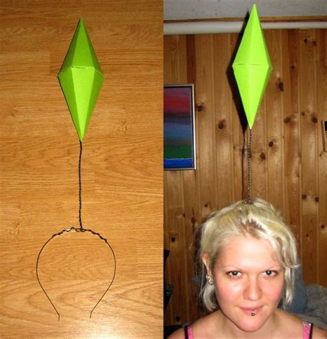 Plumbob Papercraft The Sims Costume For Halloween Lol One Year I Want