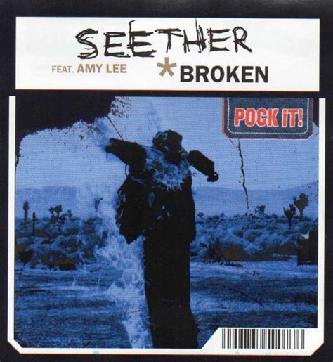 Seether Featuring Amy Lee Broken 2004 Cd Discogs