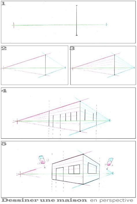 Dessin maison perspective moderne gamboahinestrosa wayfair chaise suspendue. Dessiner une maison en perspective... simplement ...