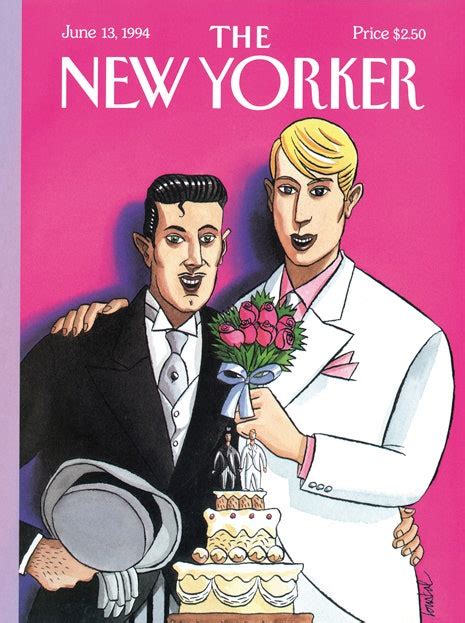 Slide Show Gay Marriage On The New Yorkers Cover The New Yorker