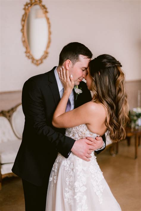 Bailey And Chases January Wedding At A Historic Bank Building